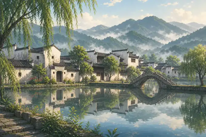 Ancient Villages in Southern Anhui – Xidi and Hongcunのイメージ画像