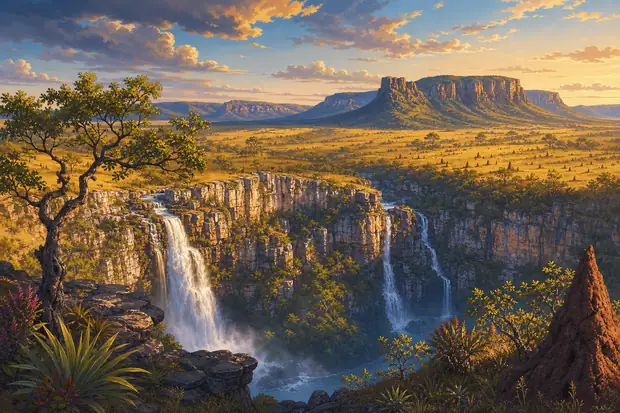 Cerrado Protected Areas: Chapada dos Veadeiros and Emas National Parksのイメージ画像