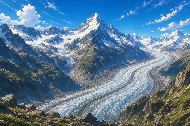 Swiss Alps Jungfrau-Aletschのイメージ画像