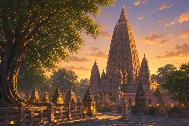 Mahabodhi Temple Complex at Bodh Gayaのイメージ画像