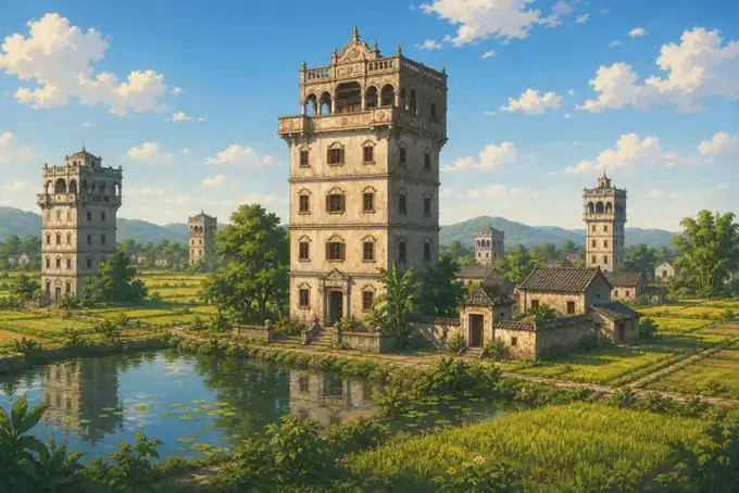 Kaiping Diaolou and Villagesのイメージ画像