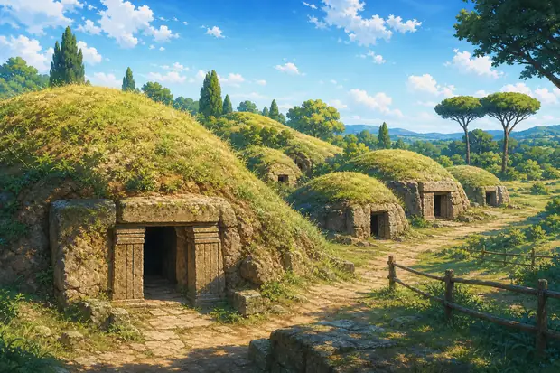 Etruscan Necropolises of Cerveteri and Tarquiniaのイメージ画像