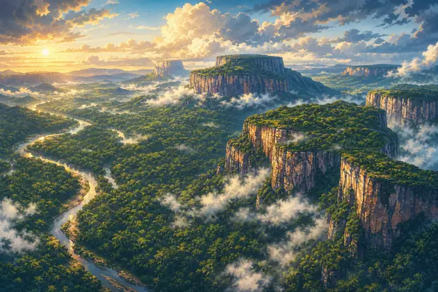 Chiribiquete National Park – “The Maloca of the Jaguar”のイメージ画像