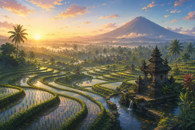 Cultural Landscape of Bali Province: the Subak System as a Manifestation of the Tri Hita Karana Philosophyのイメージ画像