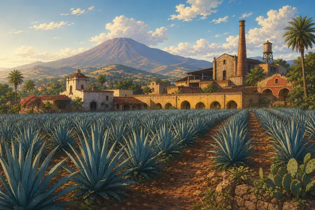 Agave Landscape and Ancient Industrial Facilities of Tequilaのイメージ画像