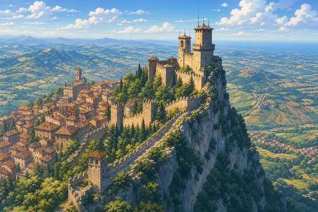San Marino Historic Centre and Mount Titanoのイメージ画像