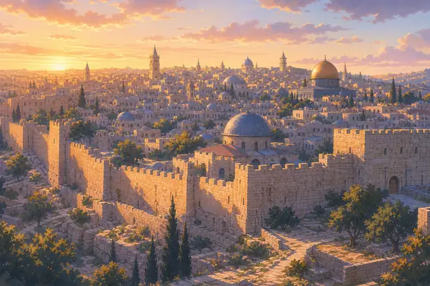 Old City of Jerusalem and its Wallsのイメージ画像