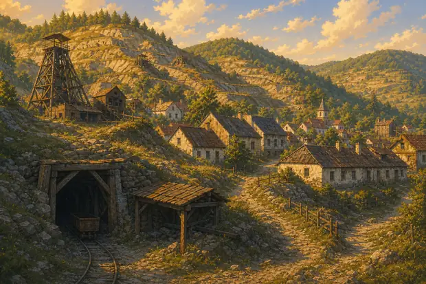 Roșia Montană Mining Landscapeのイメージ画像