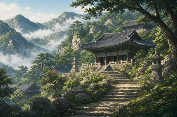 Sansa, Buddhist Mountain Monasteries in Koreaのイメージ画像