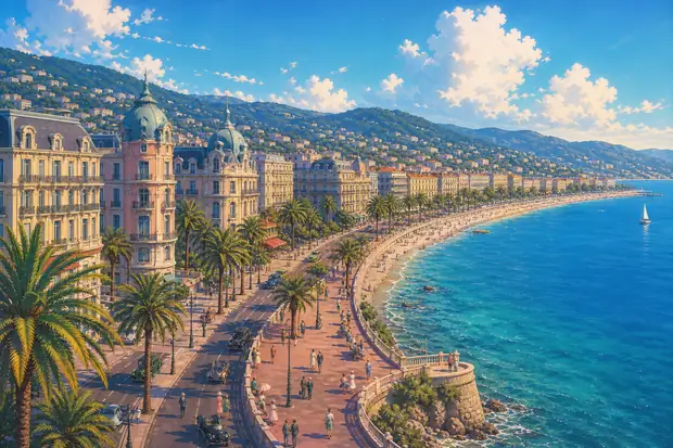 Nice, Winter Resort Town of the Rivieraのイメージ画像