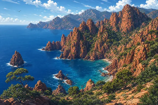 Gulf of Porto: Calanche of Piana, Gulf of Girolata, Scandola Reserveのイメージ画像