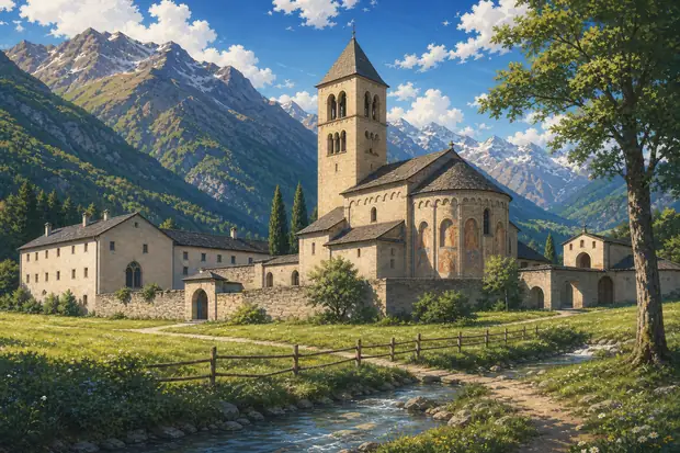 Benedictine Convent of St John at Müstairのイメージ画像