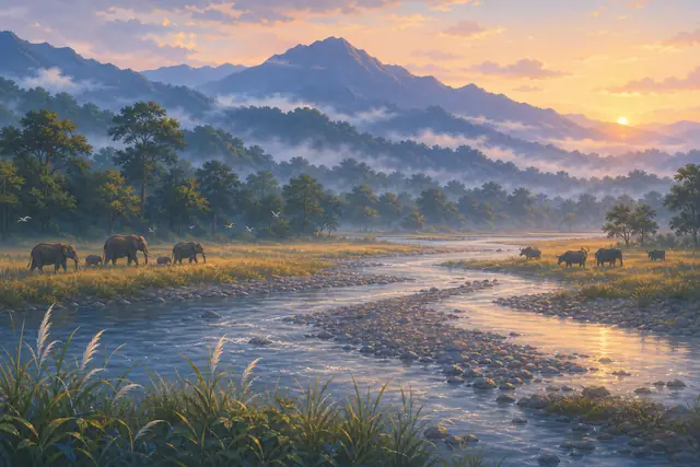 Manas Wildlife Sanctuaryのイメージ画像