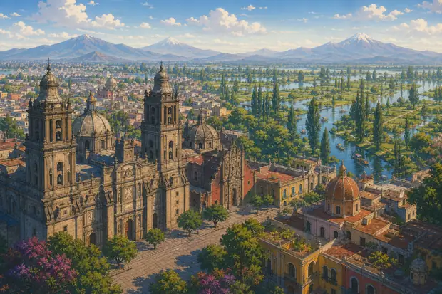 Historic Centre of Mexico City and Xochimilcoのイメージ画像