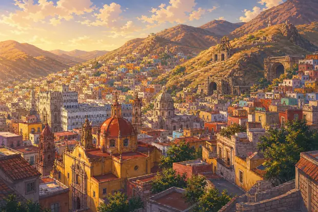Historic Town of Guanajuato and Adjacent Minesのイメージ画像