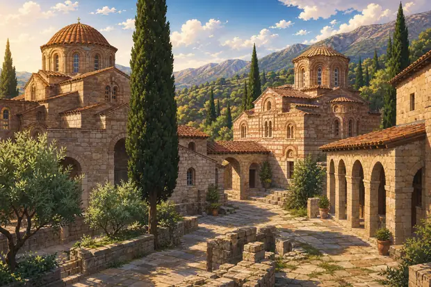 Monasteries of Daphni, Hosios Loukas and Nea Moni of Chiosのイメージ画像