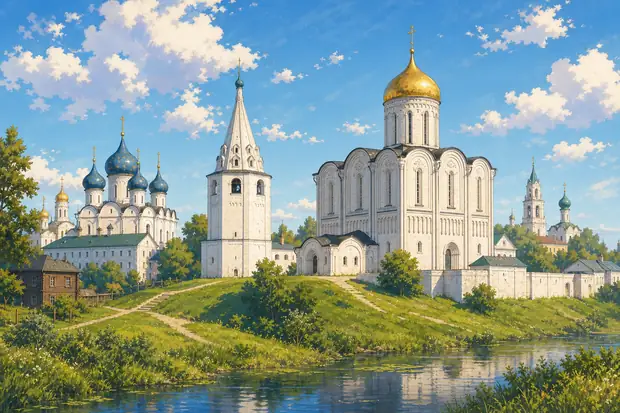 White Monuments of Vladimir and Suzdalのイメージ画像