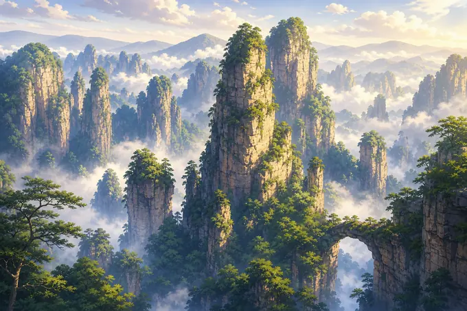 Wulingyuan Scenic and Historic Interest Areaのイメージ画像
