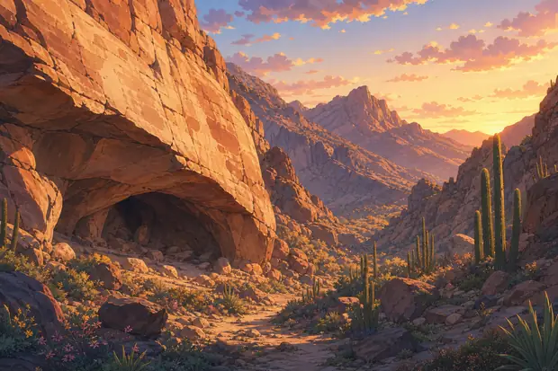 Rock Paintings of the Sierra de San Franciscoのイメージ画像