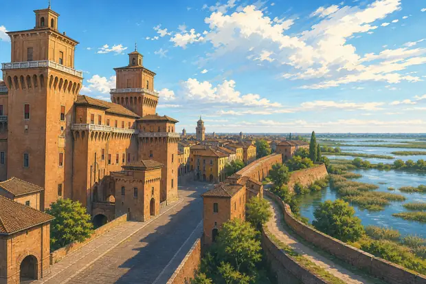 Ferrara, City of the Renaissance, and its Po Deltaのイメージ画像