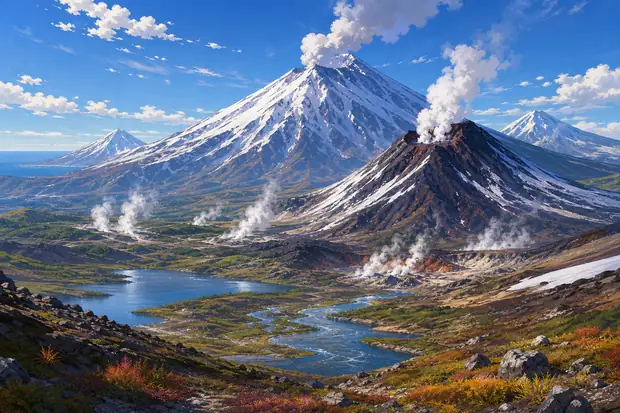 Volcanoes of Kamchatkaのイメージ画像