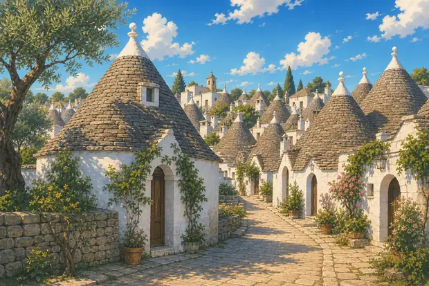 The Trulli of Alberobelloのイメージ画像