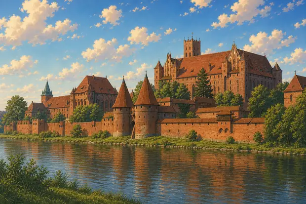 Castle of the Teutonic Order in Malborkのイメージ画像