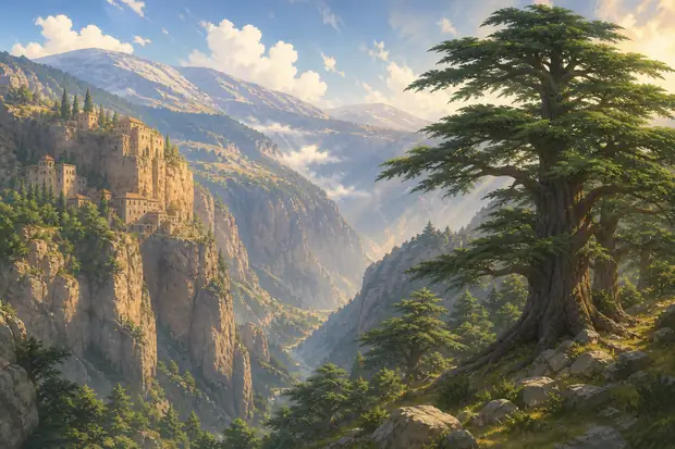 Ouadi Qadisha (the Holy Valley) and the Forest of the Cedars of God (Horsh Arz el-Rab)のイメージ画像