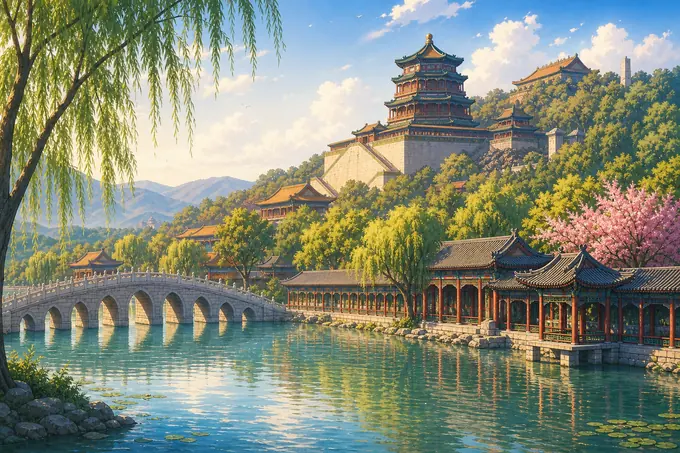 Summer Palace, an Imperial Garden in Beijingのイメージ画像