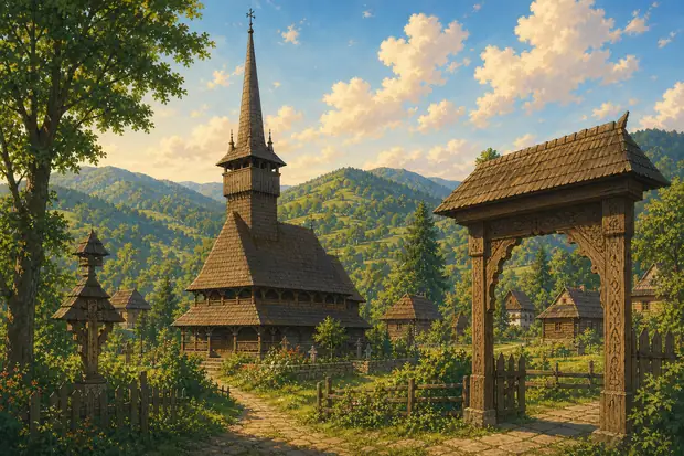 Wooden Churches of Maramureşのイメージ画像