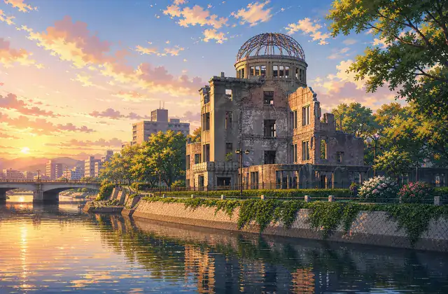 広島平和記念碑(原爆ドーム)のイメージ画像