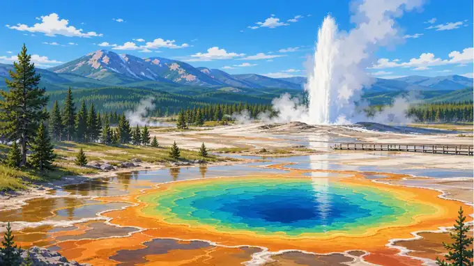 Yellowstone National Parkのイメージ画像